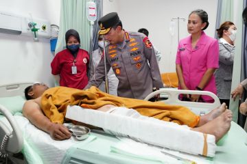 Empat orang korban kecelakaan heli di Jambi sudah pulang ke rumah