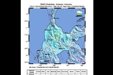 BMKG: Gempa di Sigi disebabkan oleh aktivitas sesar