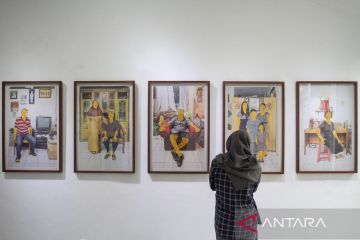 Pameran seni Mengingat 25 Tahun Reformasi