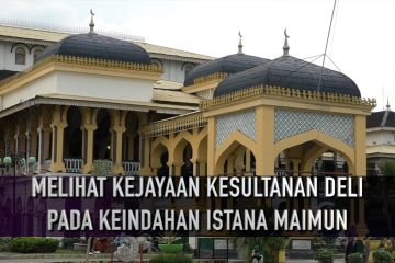 Melihat kejayaan Kesultanan Deli pada keindahan Istana Maimun