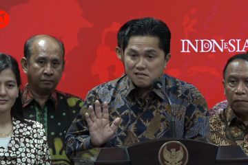 Erick Thohir bantah isu pemerintah intervensi pengelolaan sepak bola