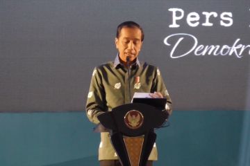 Jokowi: Media mainstream harus jadi penjaga literasi informasi