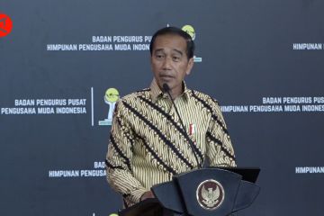Jokowi minta pengusaha berkolaborasi demi pembangunan ekonomi