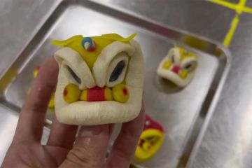 Kelezatan Pastry Barongsai Guangdong yang viral