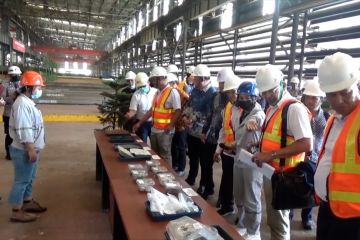 Kementerian PPN-Bappenas tinjau pabrik smelter di Morosi