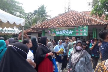 Pemkab Bogor gandeng tiga distributor di "Gelar Pangan Murah"