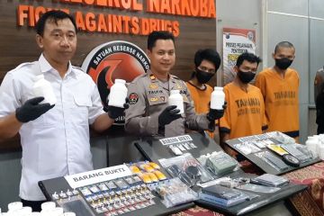 Polres Malang gagalkan peredaran 61 ribu pil koplo