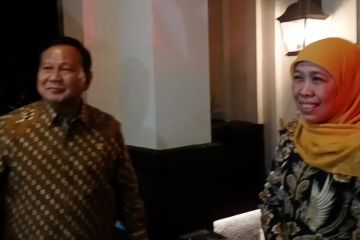 Prabowo gelar pertemuan tertutup dengan Khofifah