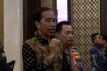 Presiden Jokowi tekankan TNI dan Polri jaga hilirisasi