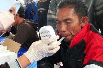 Ratusan warga Banjarmasin ikuti pemeriksaan deteksi dini kanker Paru