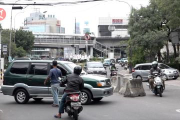 27 titik jalur putar balik di Jakarta akan ditutup secara bertahap