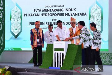 Presiden: PLTA Mentarang jadi transformasi ekonomi hijau Indonesia