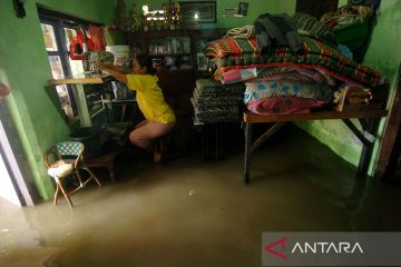 Ratusan rumah di Tegal terendam banjir