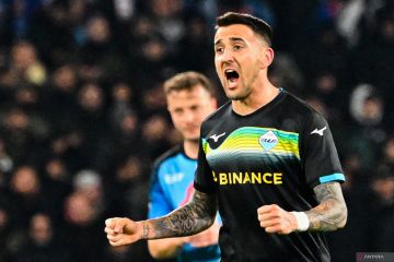 Lazio sukses hentikan kemenangan beruntun Napoli di Serie A