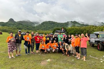 Puluhan Offroader asal Jawa jajal Bukit Maccayya Sidrap