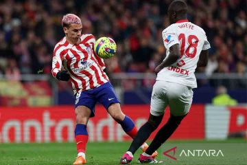 Liga Spanyol : Atletico bungkam Sevilla 6-1