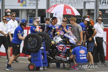 Toprak bagi kesan setelah selesaikan tes YZR-M1