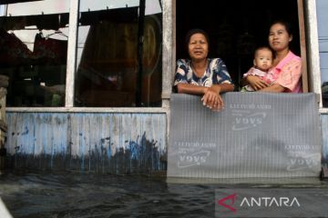 Belasan Ribu Rumah Di Kabupaten Banjar Terendam Banjir
