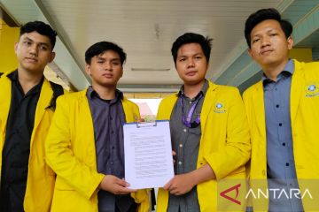 Mahasiswa Unsri sampaikan aspirasi saat Ketua DPR RI beri kuliah umum