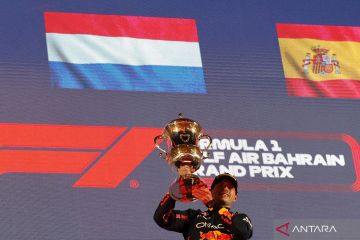 Max Verstappen juara GP Bahrain