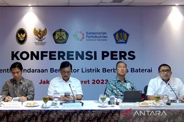 Pemerintah beri insentif bagi 250.000 unit sepeda motor listrik