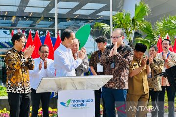 Presiden Jokowi resmikan Mayapada Hospital Bandung