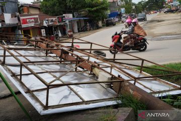 Dampak badai di Kendari