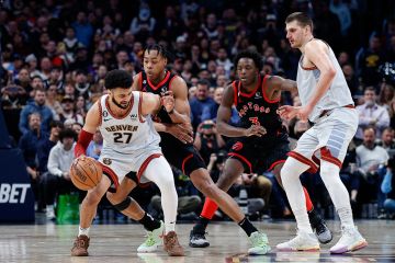 Ringakasan NBA: Jokic nyaris triple-double lagi saat lawan Raptors