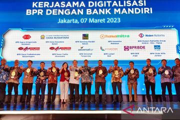 Bank Mandiri gandeng BPR dan BPRS tingkatkan digitalisasi perbankan