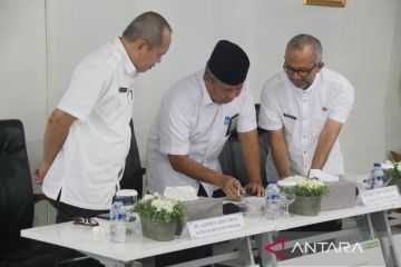 Sekda Bogor pimpin ASN tandatangani komitmen aksi pencegahan korupsi
