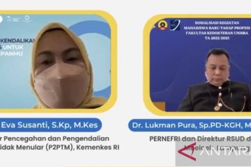 Kemenkes galakkan deteksi dini puskesmas cegah ginjal kronik meningkat