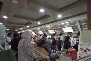 Pergerakan penumpang dan pesawat meningkat di Bandara Hasanuddin