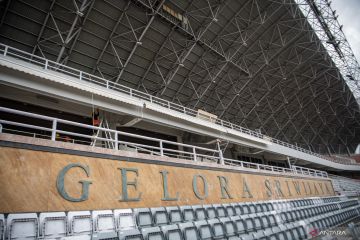 Perbaikan Stadion Gelora Sriwijaya Jakabaring
