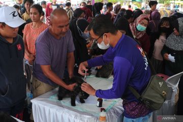Inisiasi Palembang Bebas Rabies