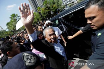Mantan PM Malaysia Muhyiddin Yassin ditahan terkait kasus dugaan korupsi
