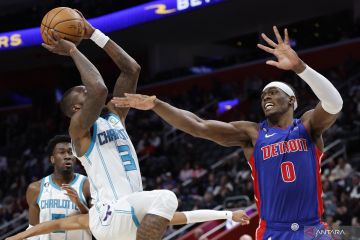 NBA: Charlotte Hornets kalahkan Detroit Pistons 113 - 103