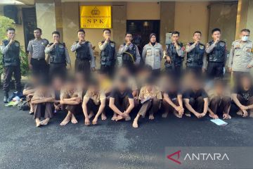 Polisi tangkap 18 pelajar diduga hendak tawuran di Kalideres