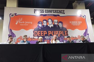 Deep Purple siap manggung di Solo malam ini