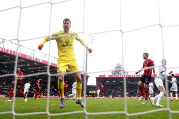 Penalti Salah meleset, Liverpool kalah 0-1 di kandang Bournemouth