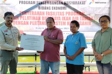SKK Migas-Pertamina EP Papua beri pelatihan budi daya ikan