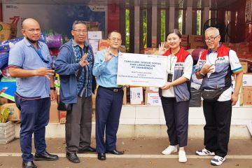 PT Jamkrindo cepat tanggap kirim bantuan ke Plumpang dan Natuna