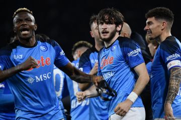 Menang 2-0 lawan Atalanta, Napoli makin menjauh dari Inter Milan