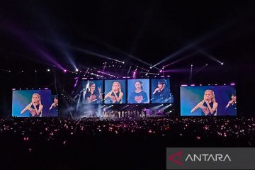 Sulap GBK jadi lautan pink, BLINK sukses buat BLACKPINK terpukau