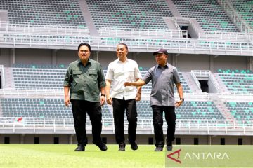 Erick Thohir minta fasilitas Stadion GBT Surabaya dimaksimalkan
