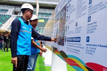 PLN jamin pasokan listrik aman di Stadion GBT saat Piala Dunia U20