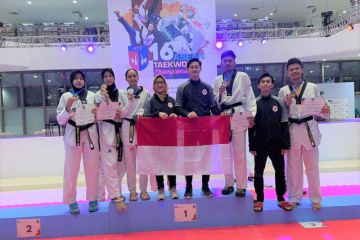 Indonesia raih lima emas pada Kejuaraan Taekwondo ASEAN 2023