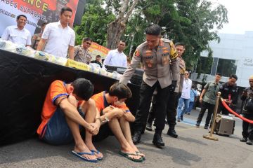 Polrestabes Surabaya gagalkan peredaran 24,1 kilogram sabu-sabu