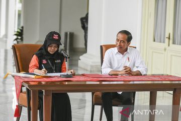Jokowi imbau masyarakat pastikan terdaftar sebagai pemilih Pemilu 2024