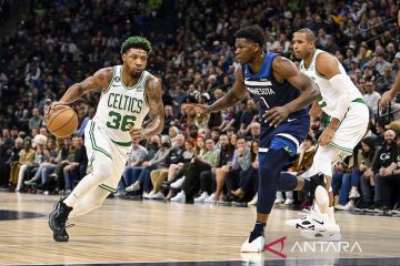 NBA : Boston Celtics menang tipis atas Minnesota Timberwolves