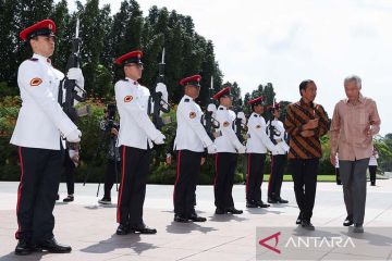 Presiden Joko Widodo bertemu PM Singapura bahas investasi IKN
